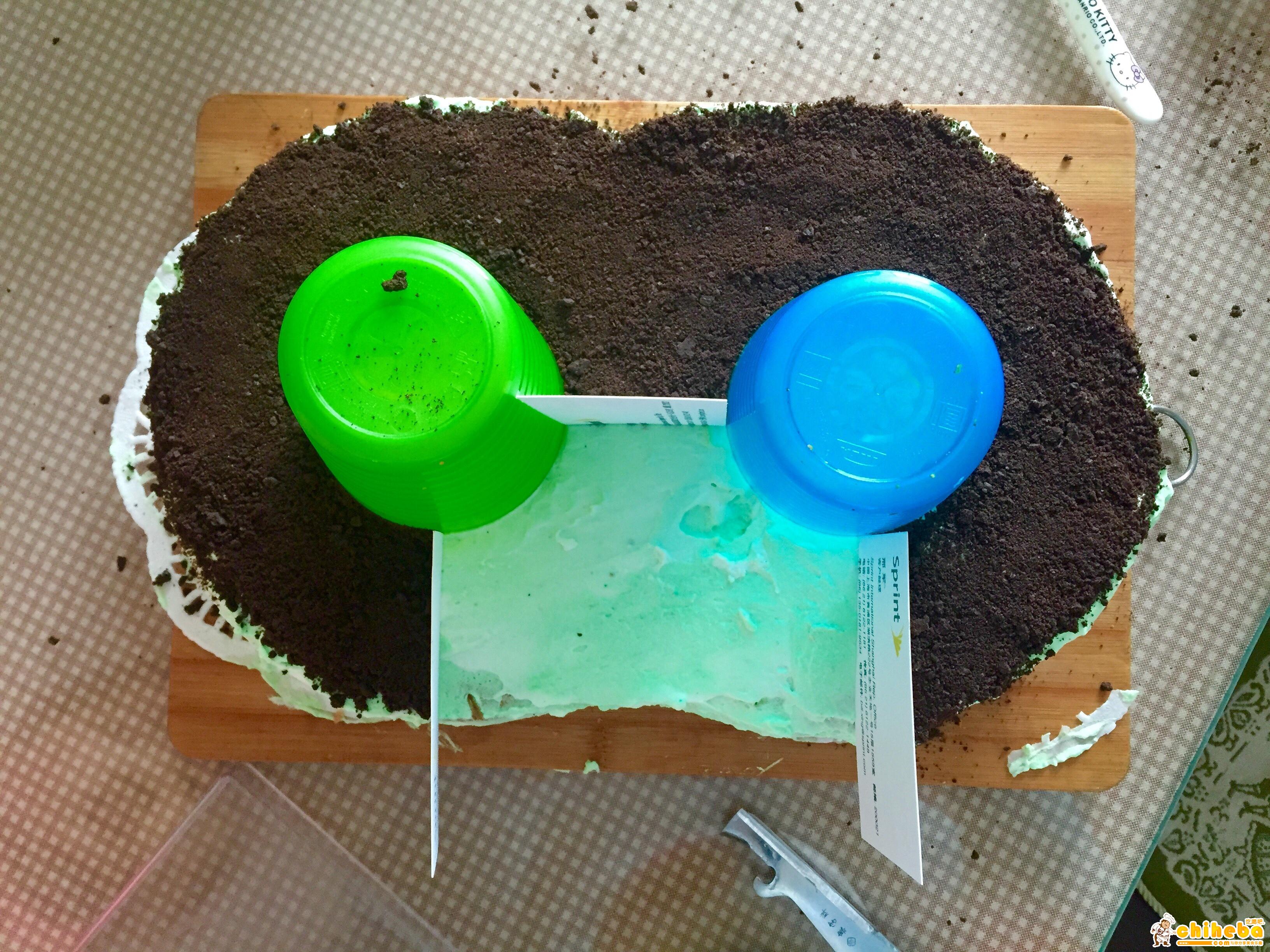 3岁创意数字生日蛋糕的做法 步骤7